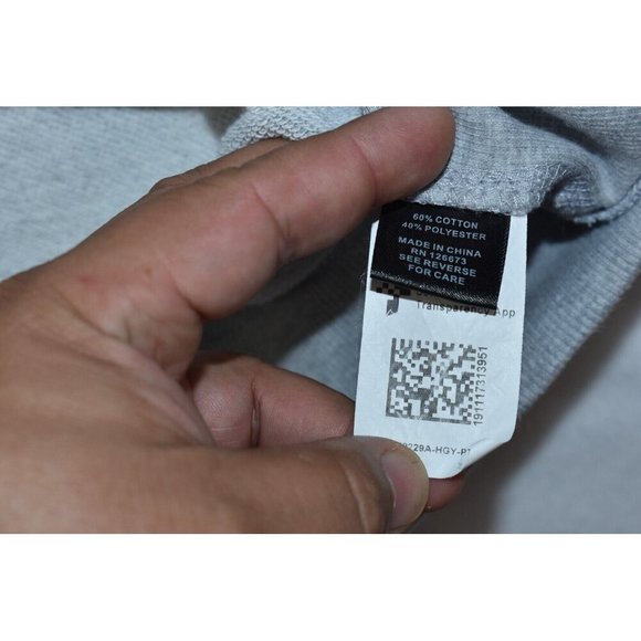 NFL Team Apparel Unisex Pittsburgh Steelers Sweatshirt Size L Gray Hoodie - Picture 10 of 12